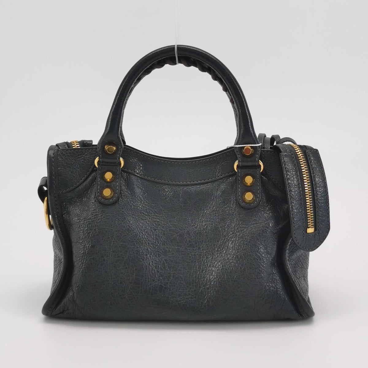 Balenciaga Classic City Mini Anthracite GHW