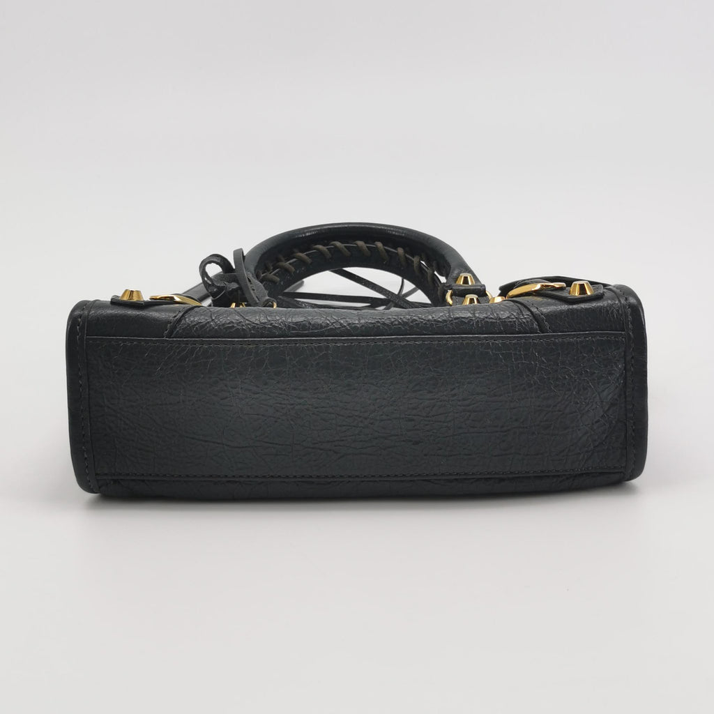 Balenciaga Classic City Mini Anthracite GHW