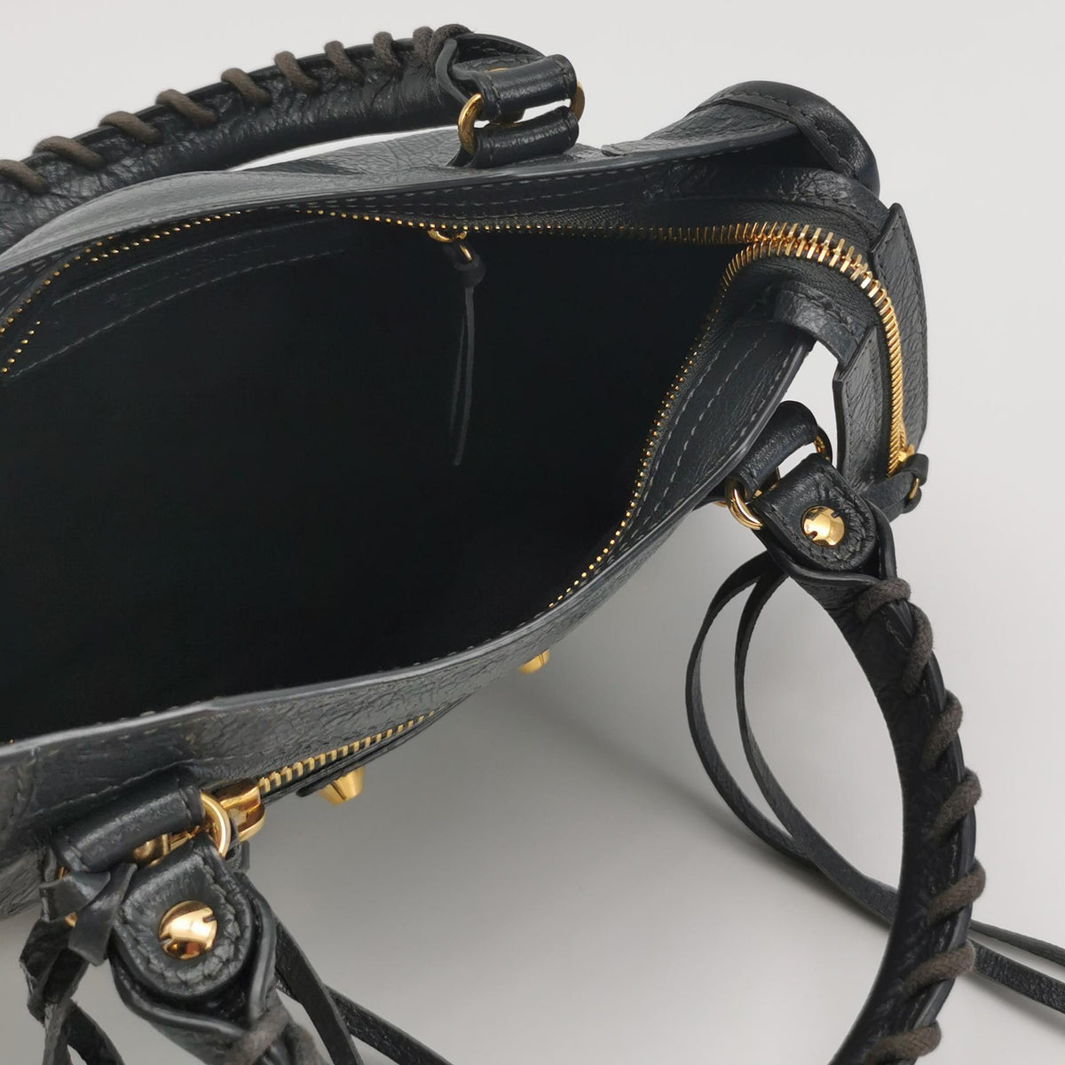 Balenciaga Classic City Mini Anthracite GHW