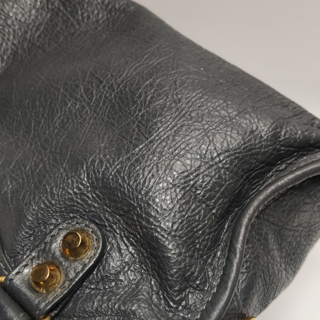 Balenciaga Classic City Mini Anthracite GHW