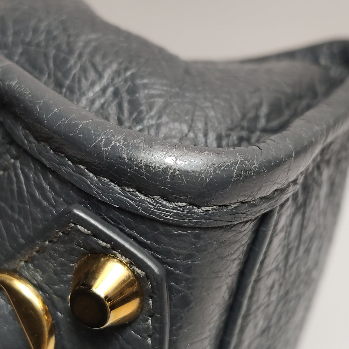 Balenciaga Classic City Mini Anthracite GHW