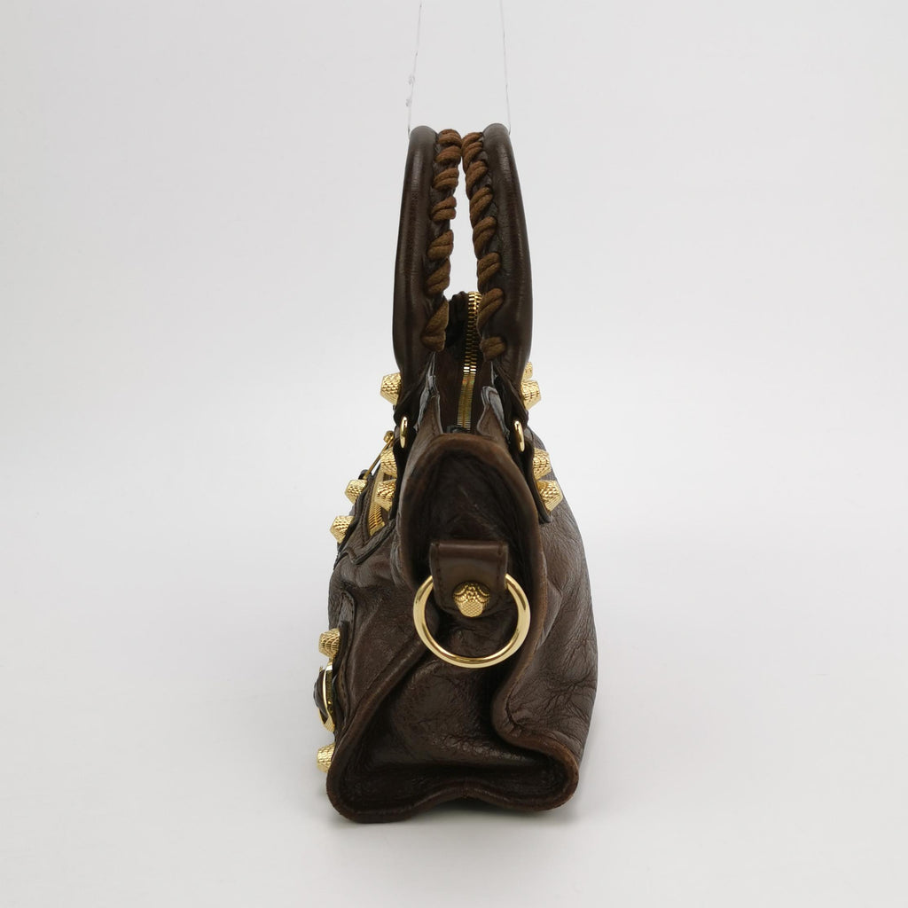 Balenciaga Giant City Mini Brown