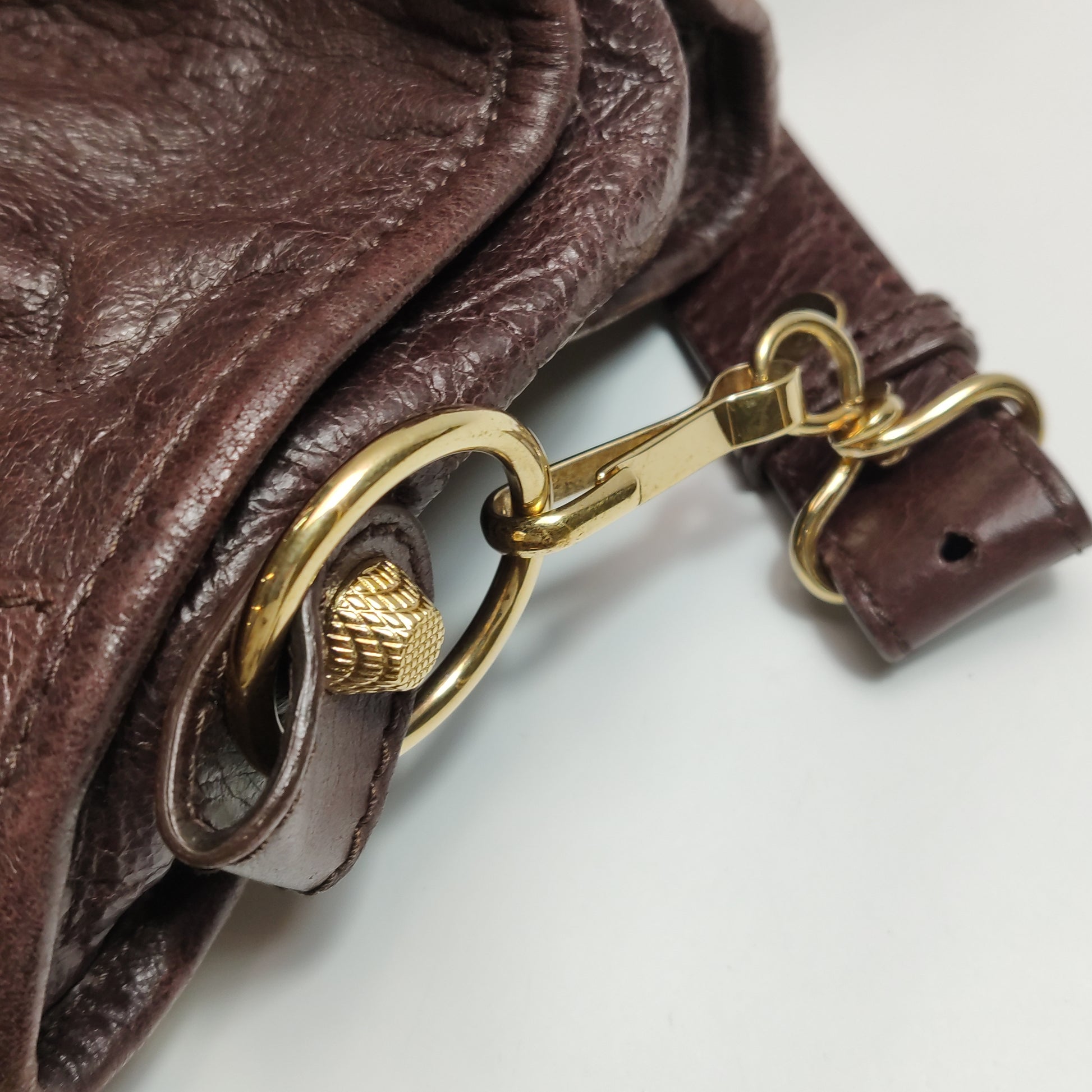 Balenciaga Giant City Mini Brown