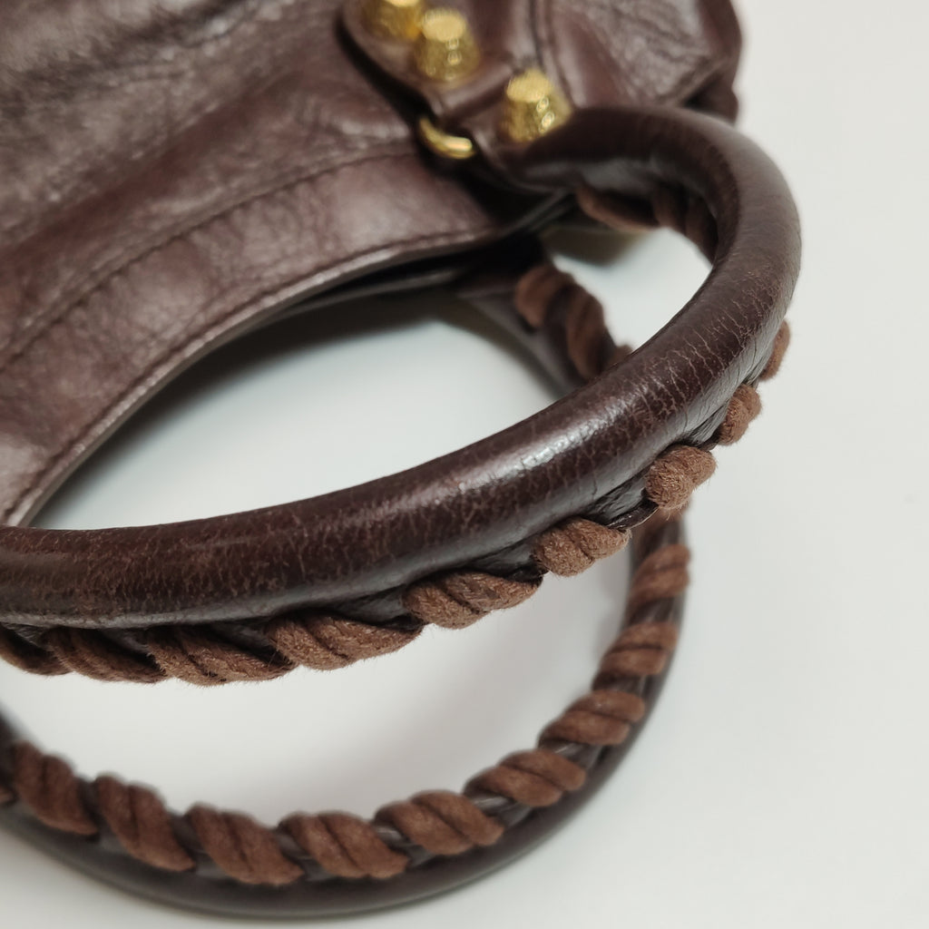 Balenciaga Giant City Mini Brown