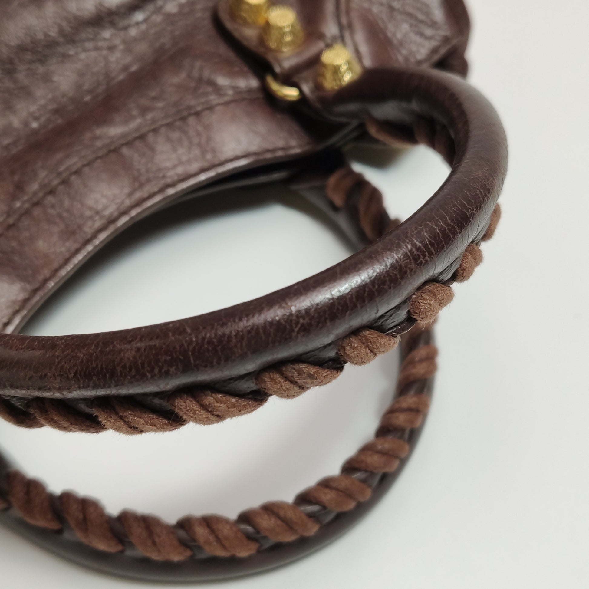 Balenciaga Giant City Mini Brown