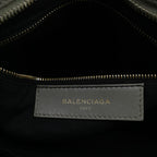 Balenciaga City Small Metallic Edge Taupe