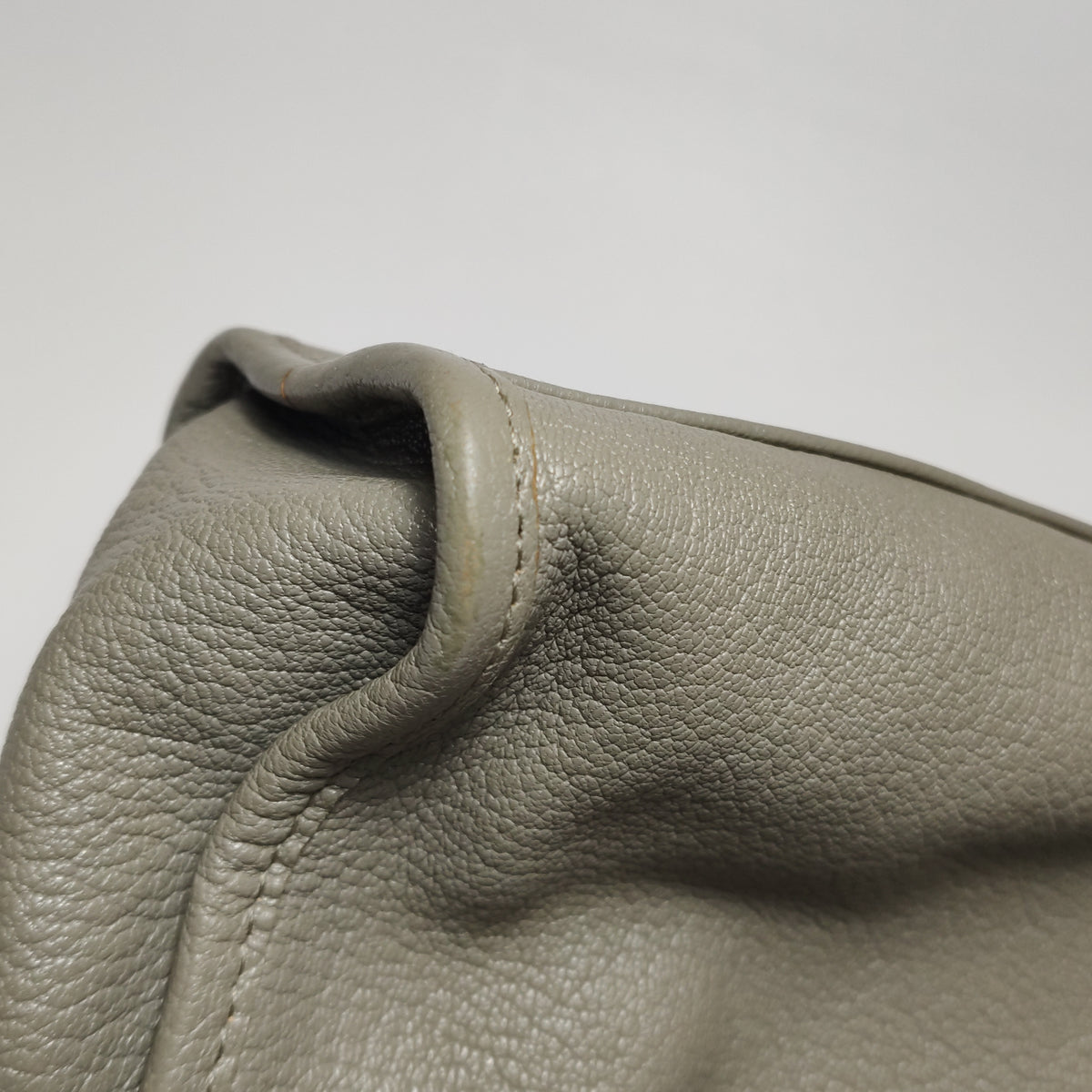 Balenciaga City Small Metallic Edge Taupe