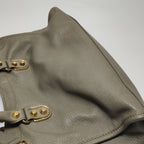 Balenciaga City Small Metallic Edge Taupe