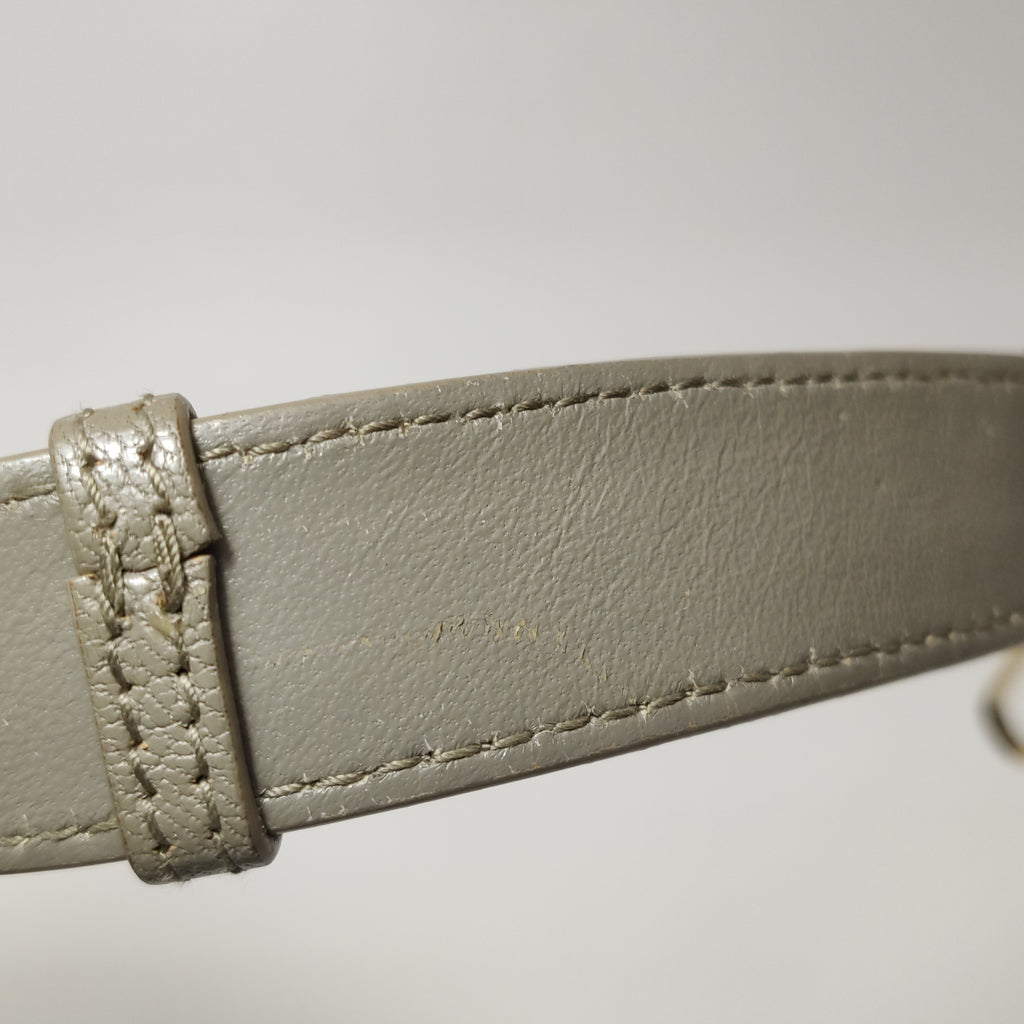 Balenciaga City Small Metallic Edge Taupe