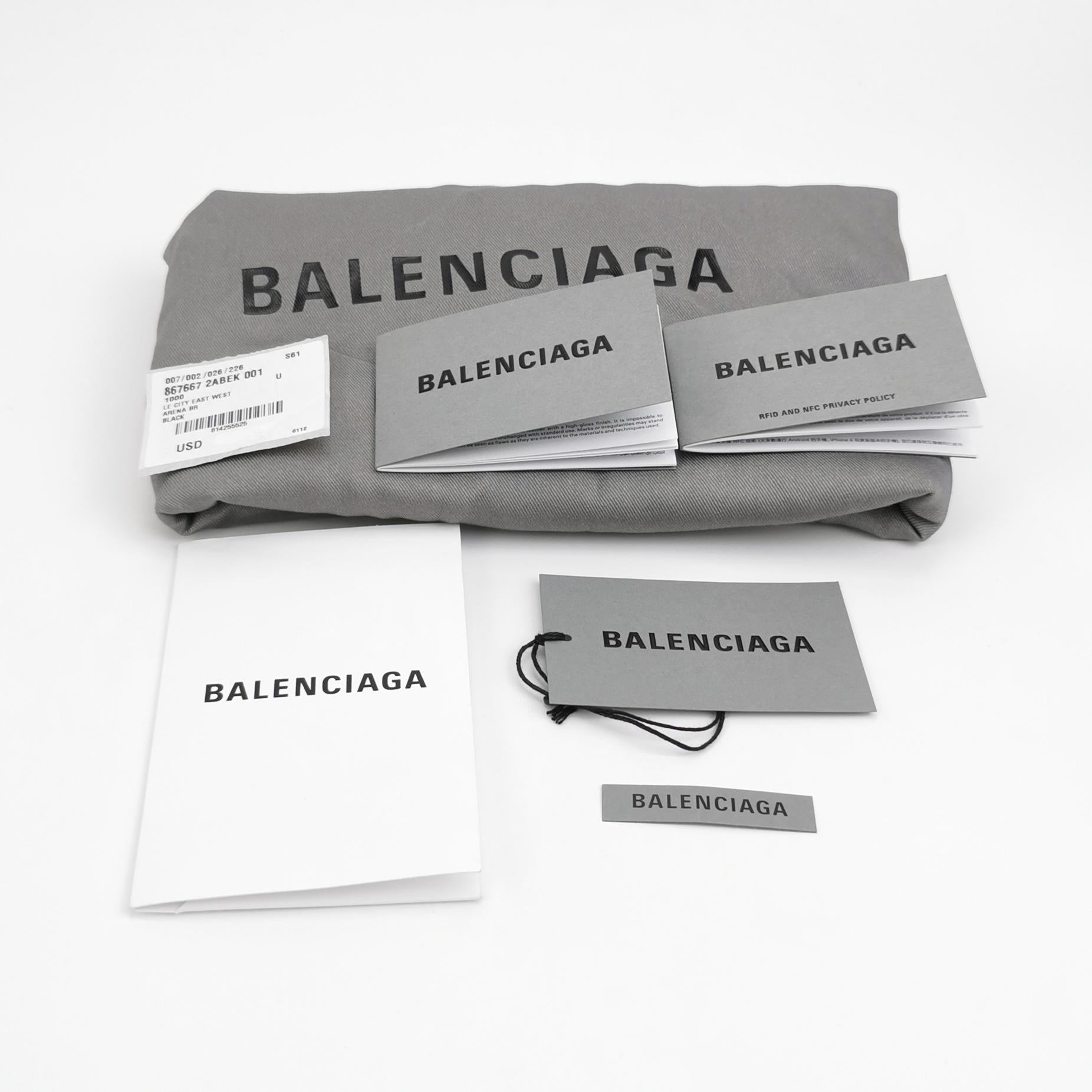 Balenciaga Le City East West Shoulder Bag