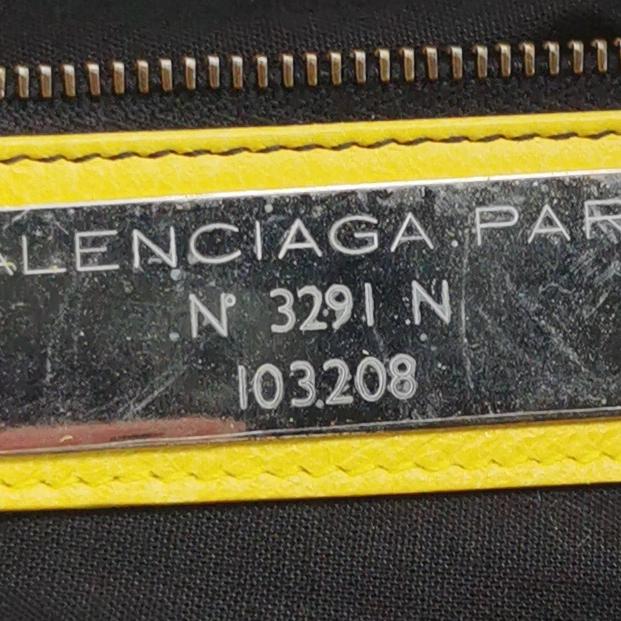 Balenciaga City First Yellow