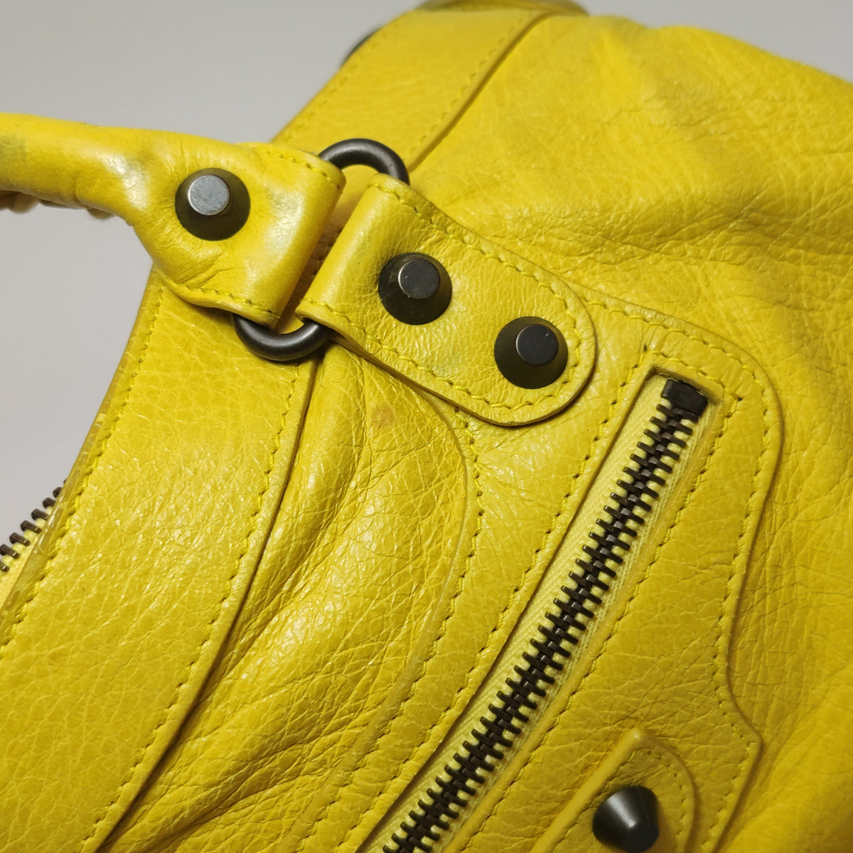 Balenciaga City First Yellow