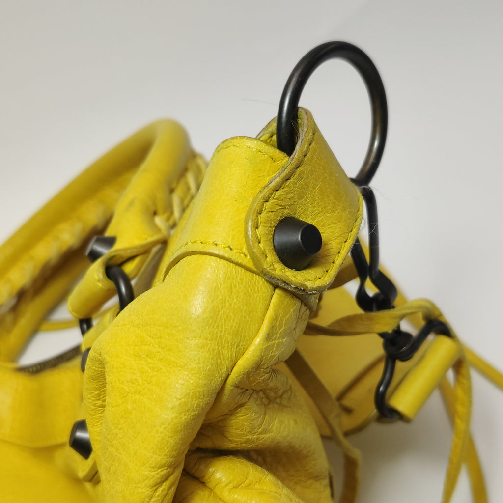 Balenciaga City First Yellow