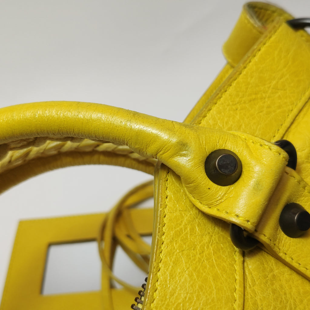 Balenciaga City First Yellow