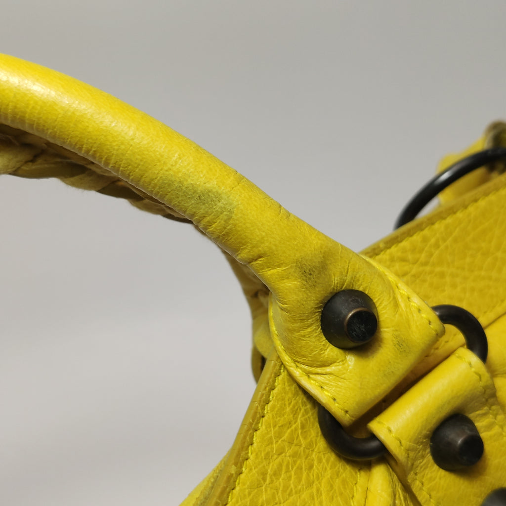 Balenciaga City First Yellow