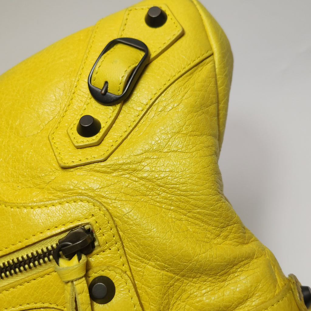 Balenciaga City First Yellow