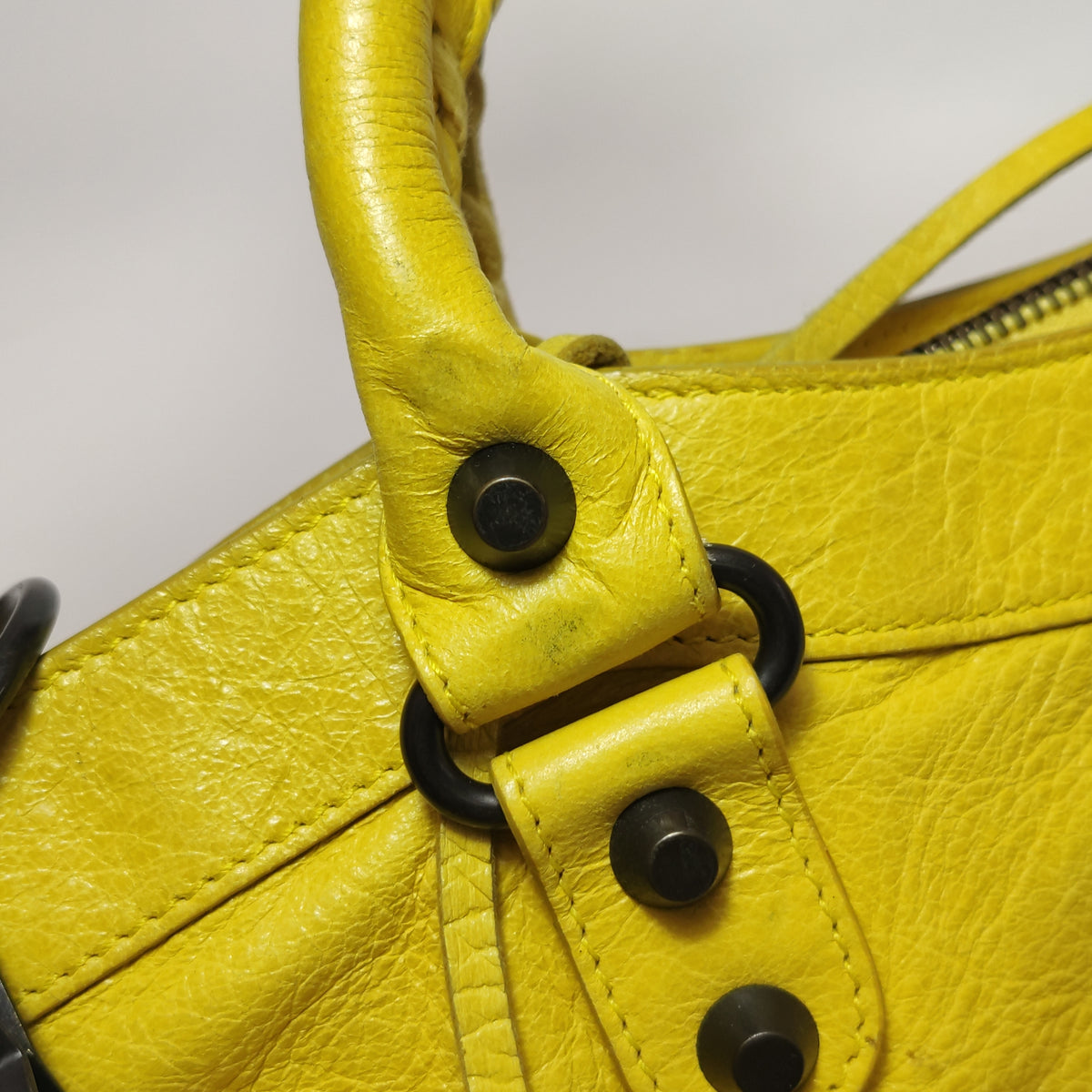 Balenciaga City First Yellow