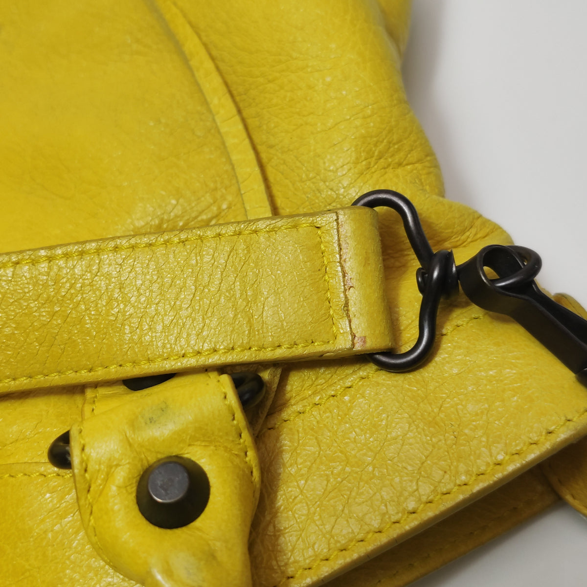 Balenciaga City First Yellow
