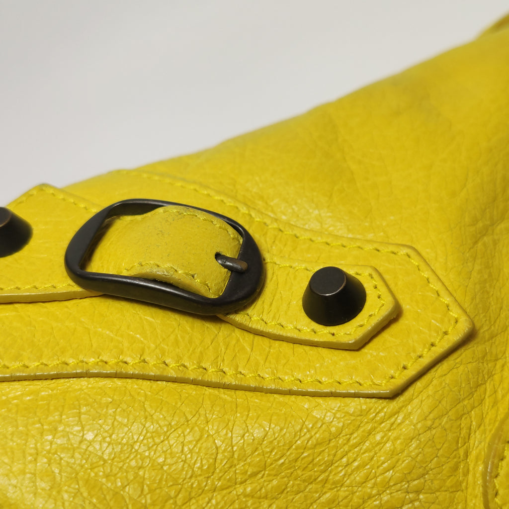 Balenciaga City First Yellow
