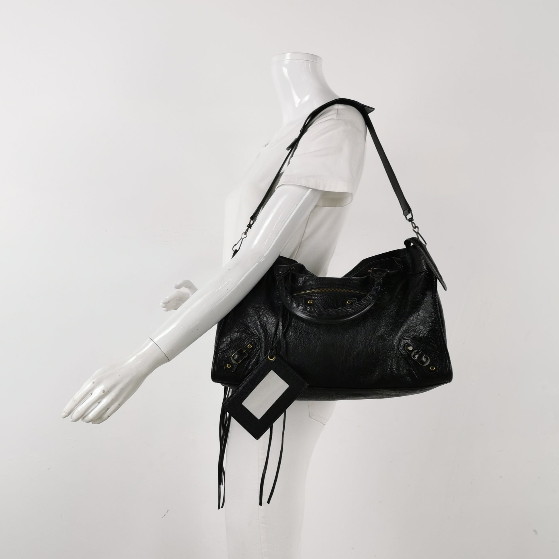 Balenciaga Classic Giant City Medium Black
