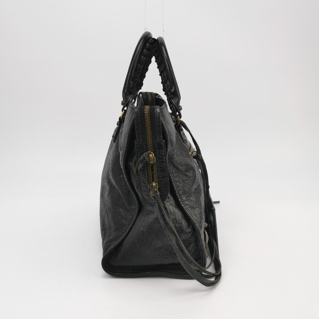 Balenciaga Classic Giant City Medium Black