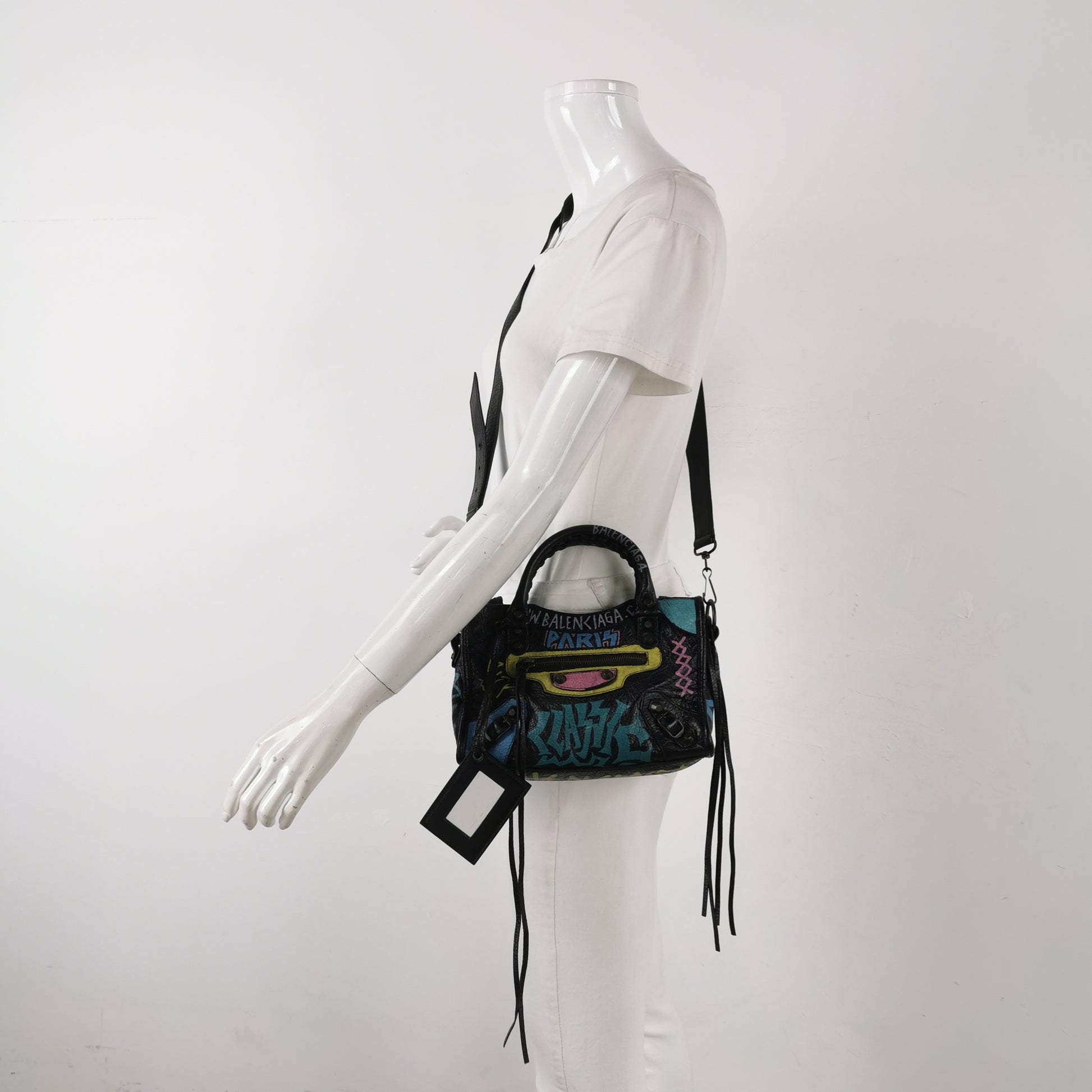 Balenciaga Mini City Graffiti