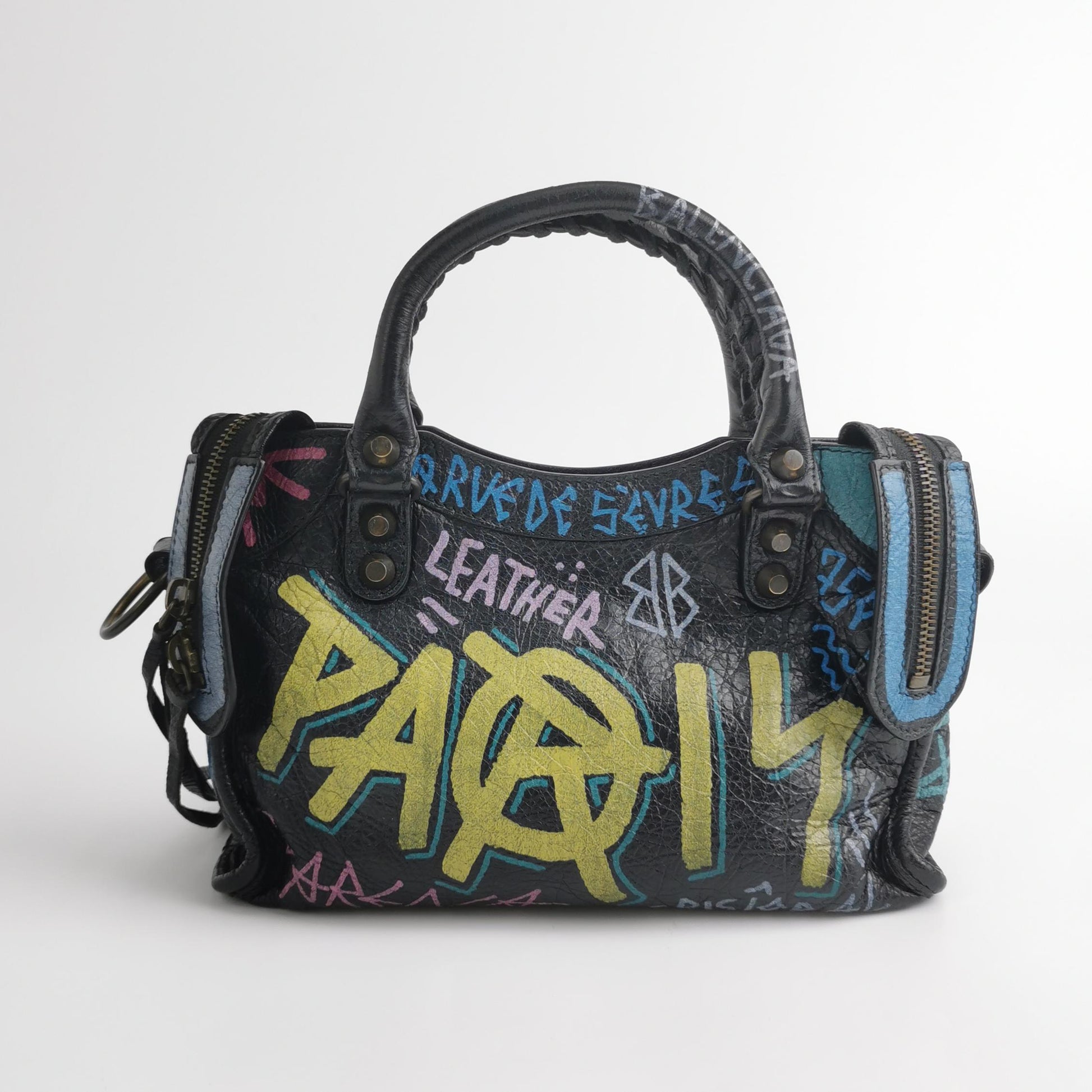 Balenciaga Mini City Graffiti