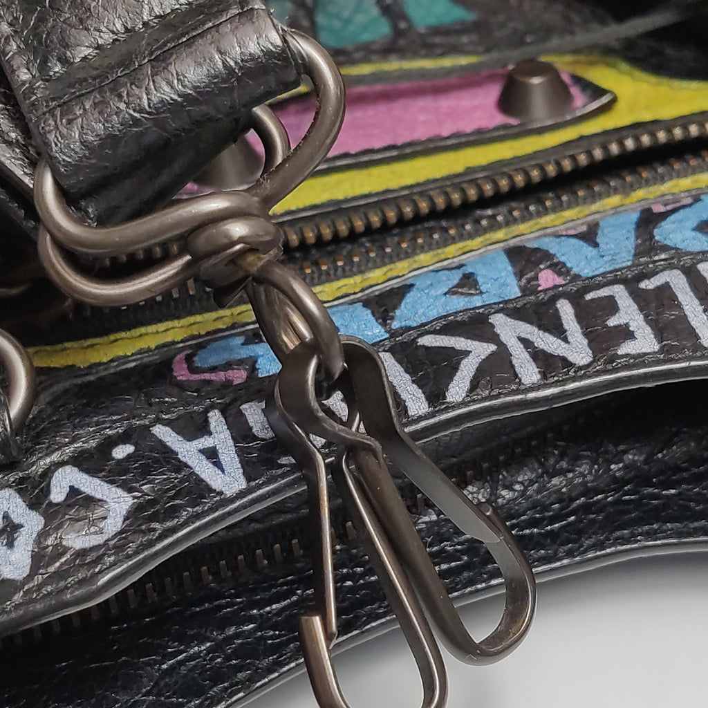 Balenciaga Mini City Graffiti