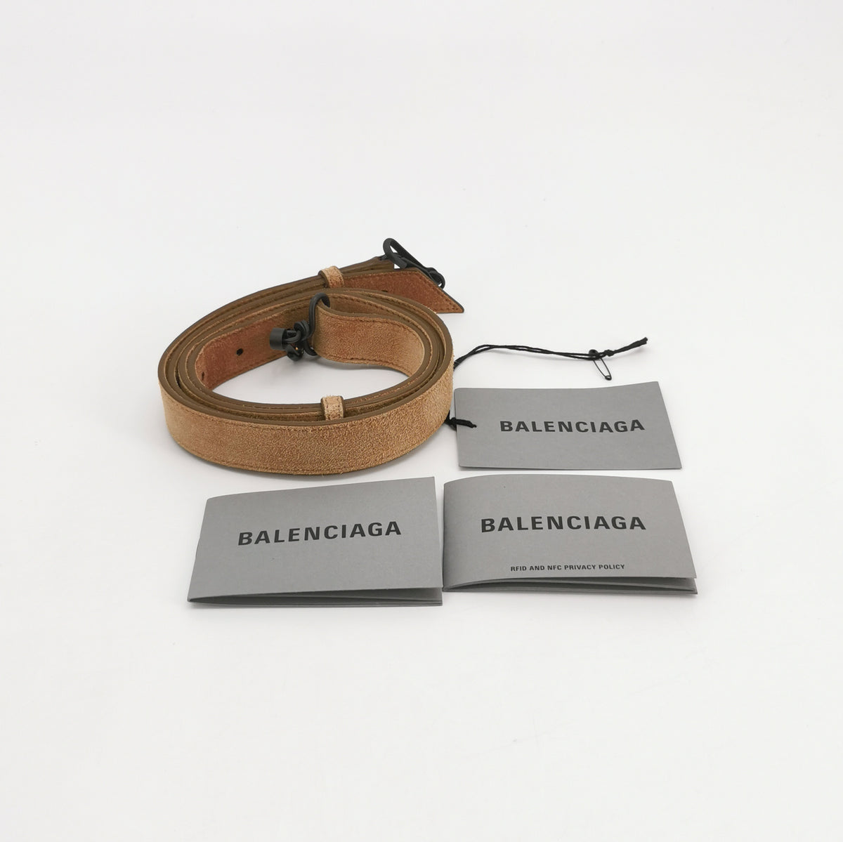 Balenciaga Le City Medium Suede Tan