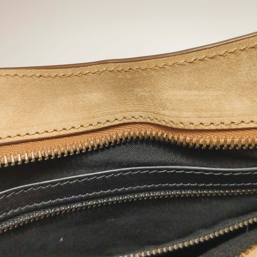 Balenciaga Le City Medium Suede Tan