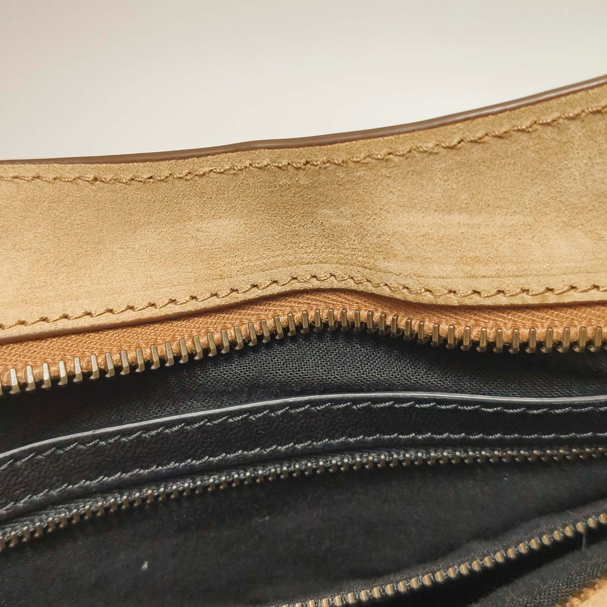 Balenciaga Le City Medium Suede Tan