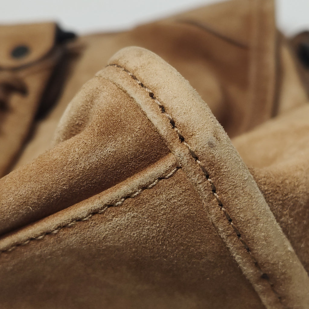 Balenciaga Le City Medium Suede Tan