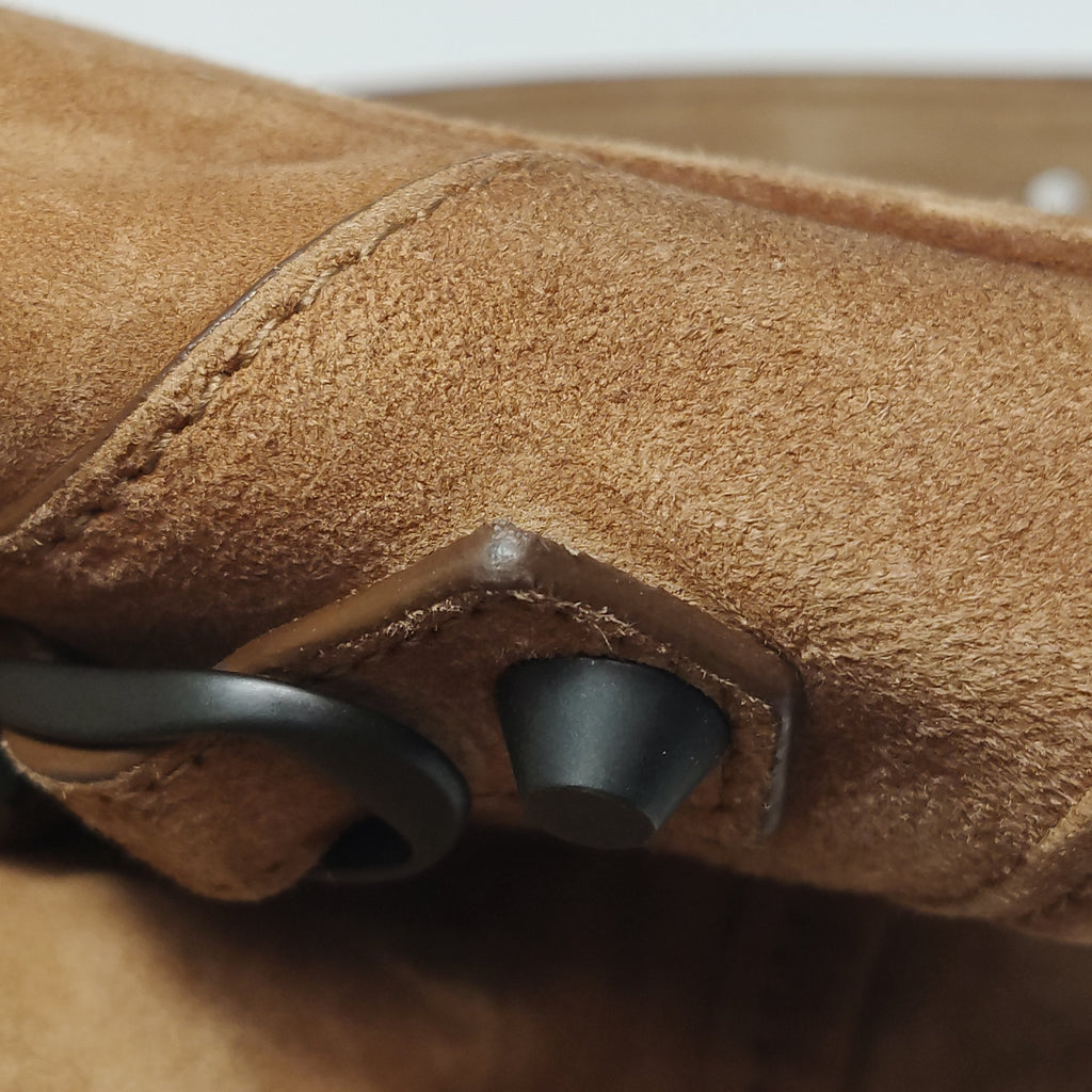 Balenciaga Le City Medium Suede Tan