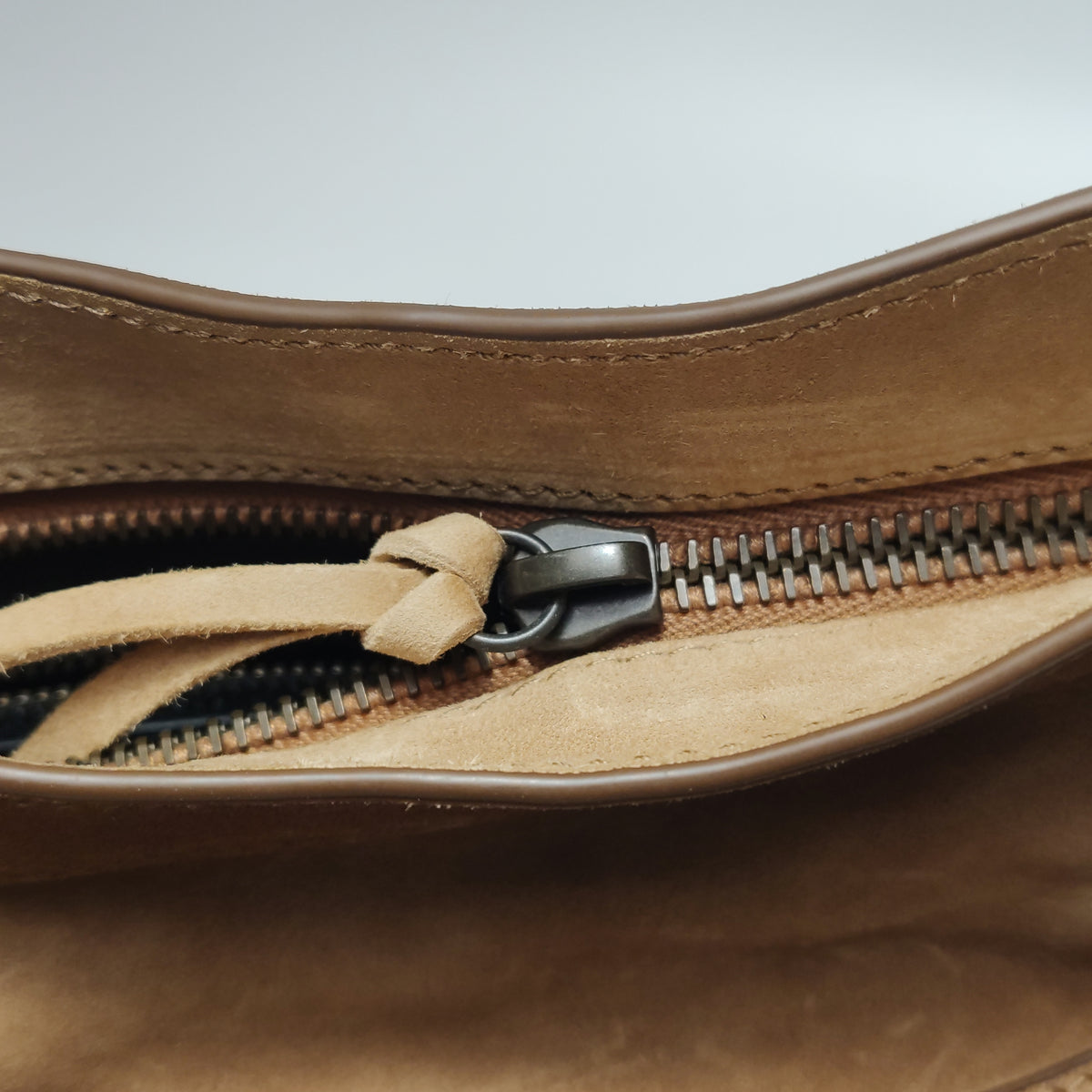 Balenciaga Le City Medium Suede Tan