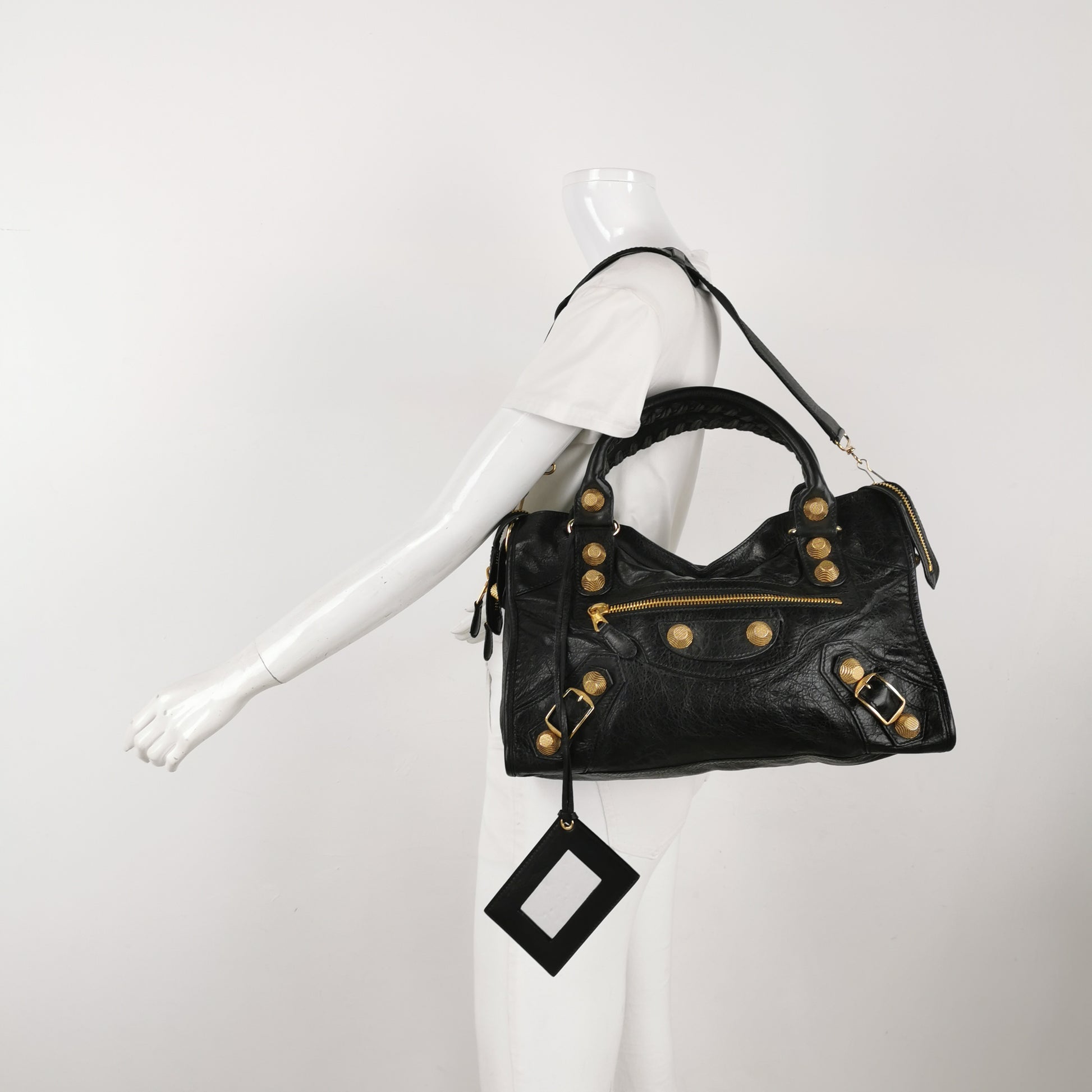 Balenciaga Giant City Medium Black