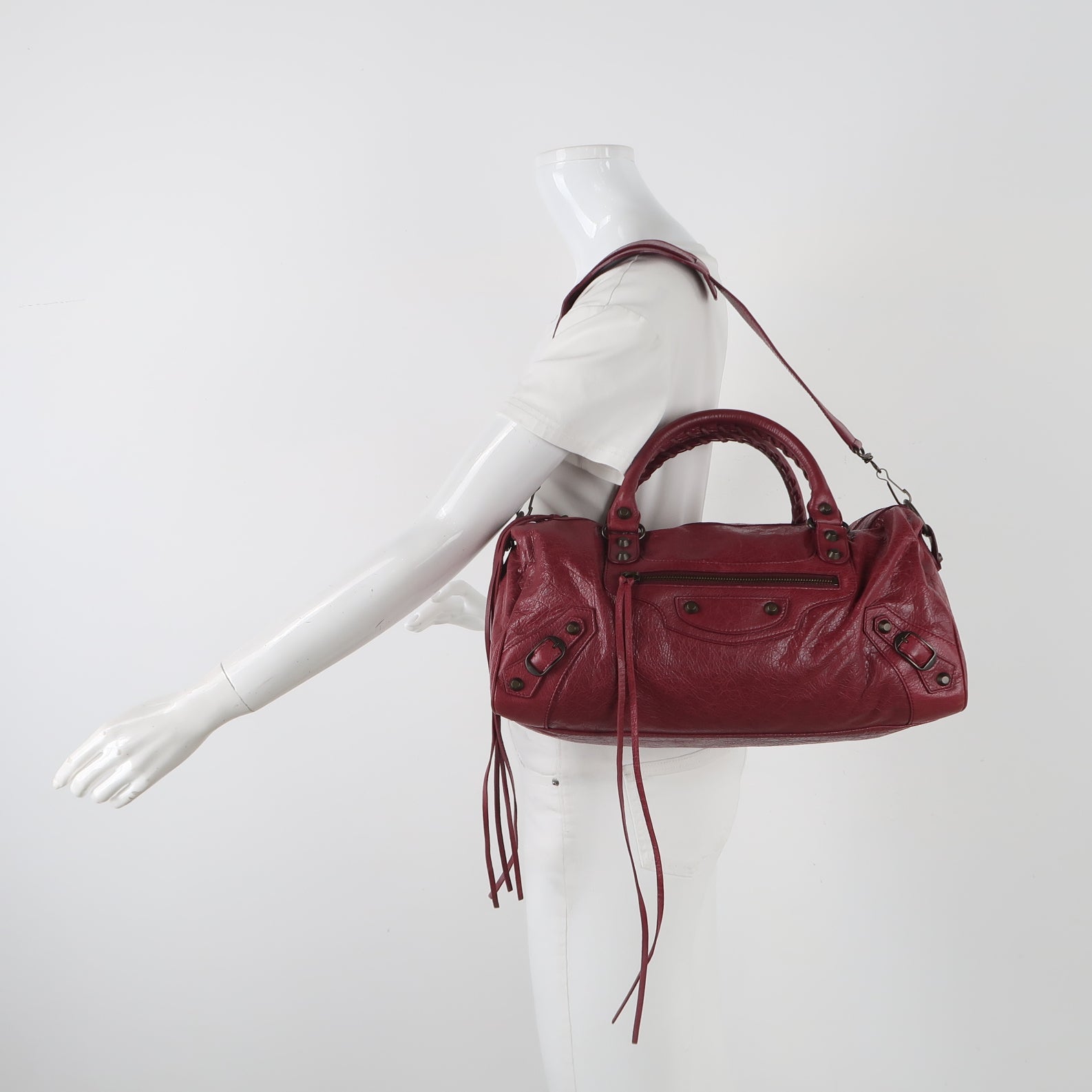Balenciaga Twiggy Handbag East West