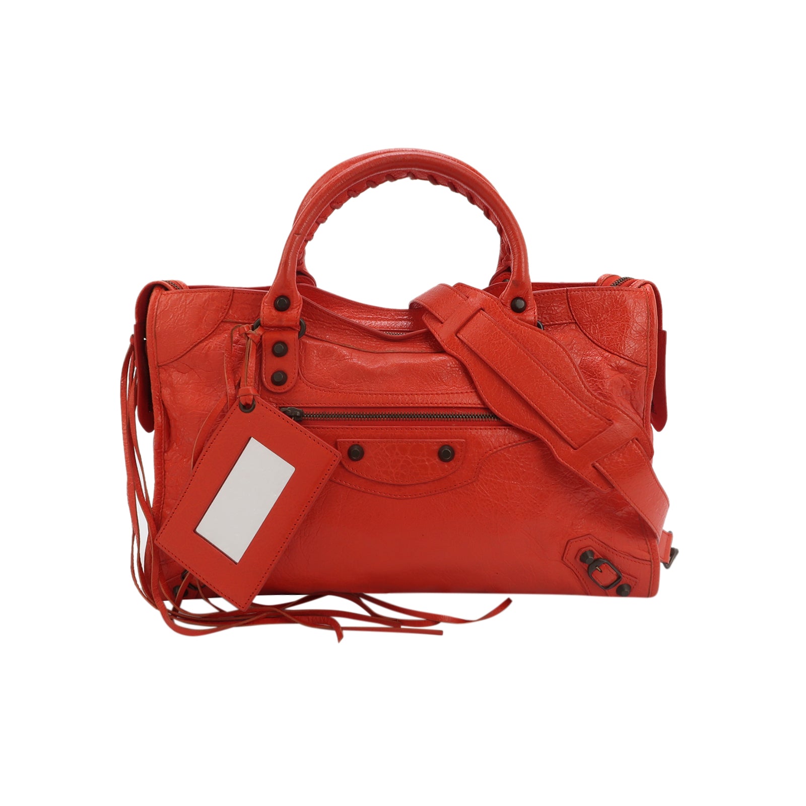Balenciaga Classic Giant City Medium Bright Red