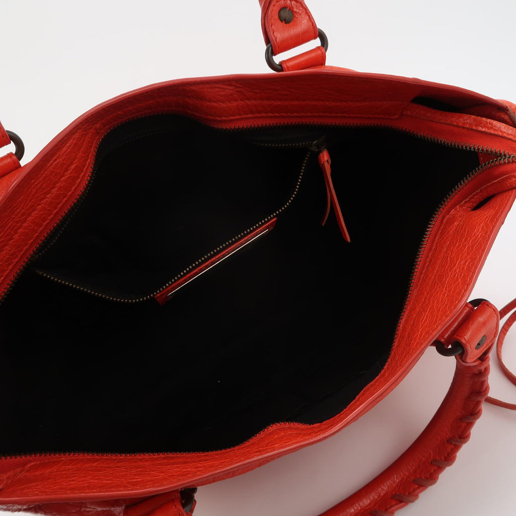 Balenciaga Classic Giant City Medium Bright Red