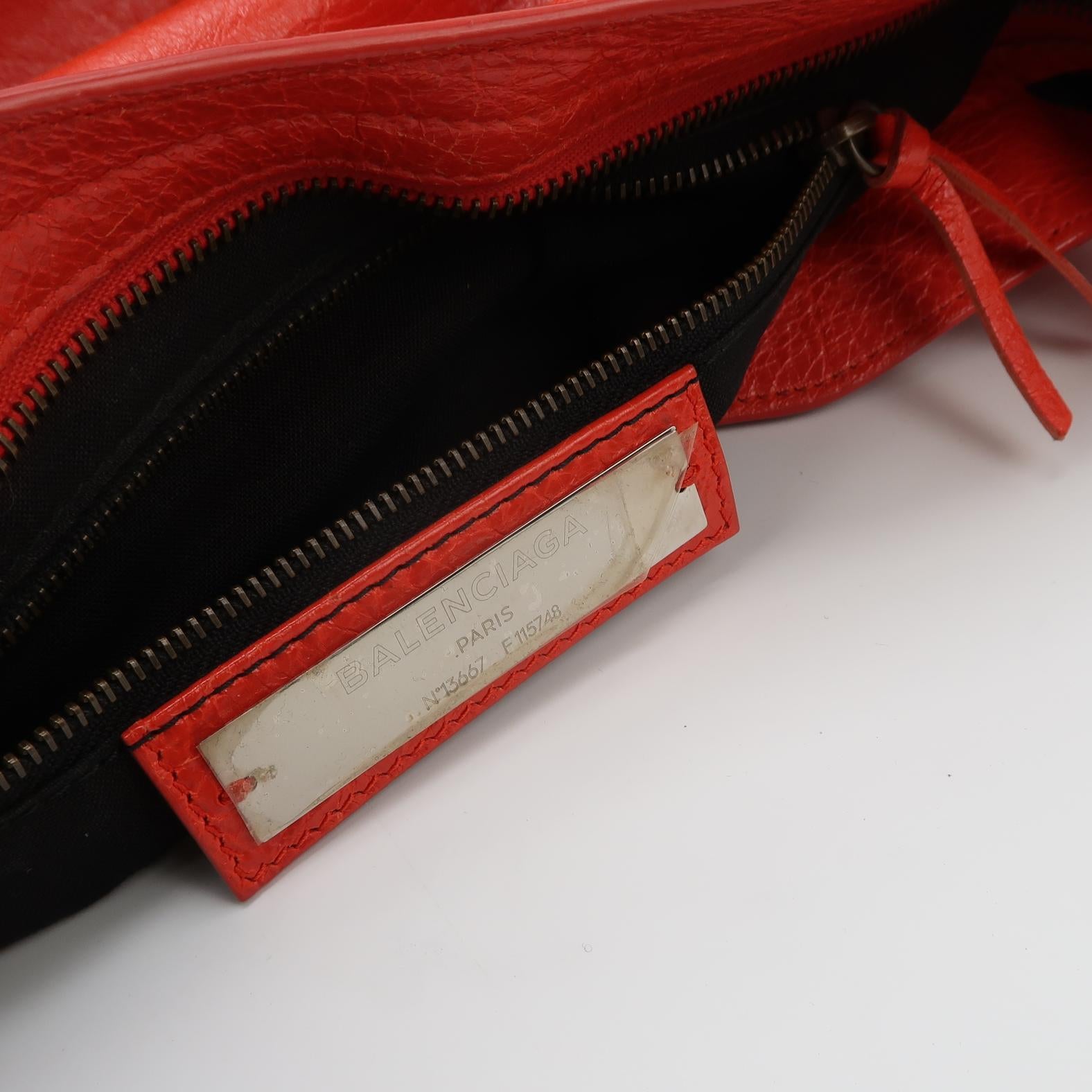 Balenciaga Classic Giant City Medium Bright Red
