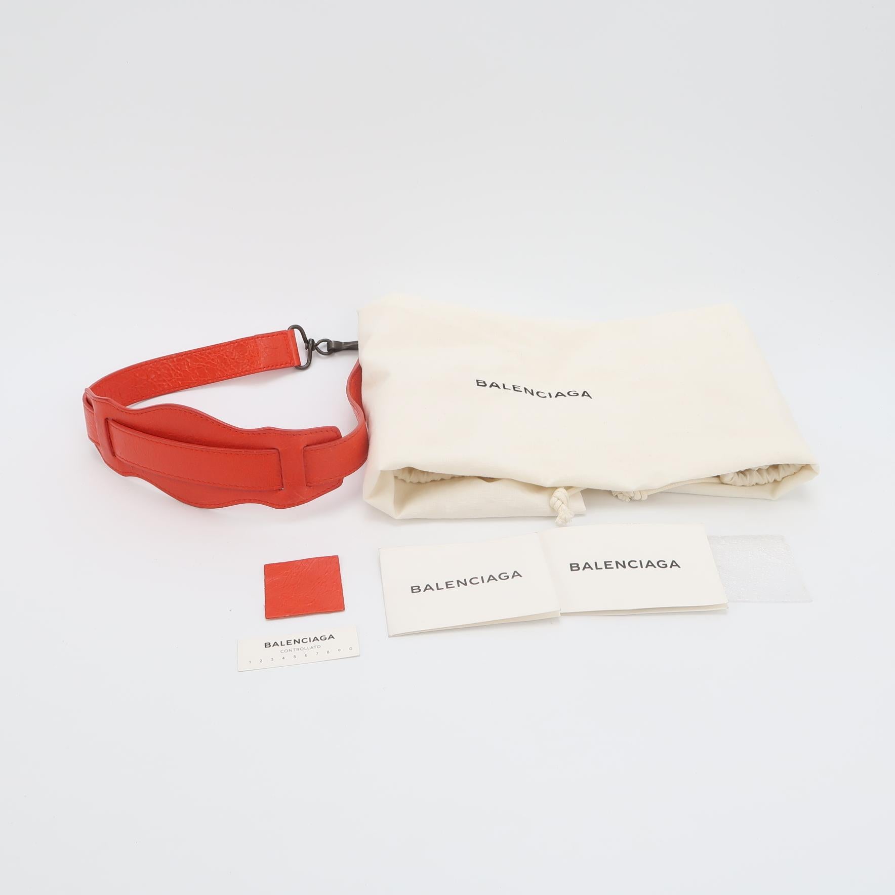 Balenciaga Classic Giant City Medium Bright Red