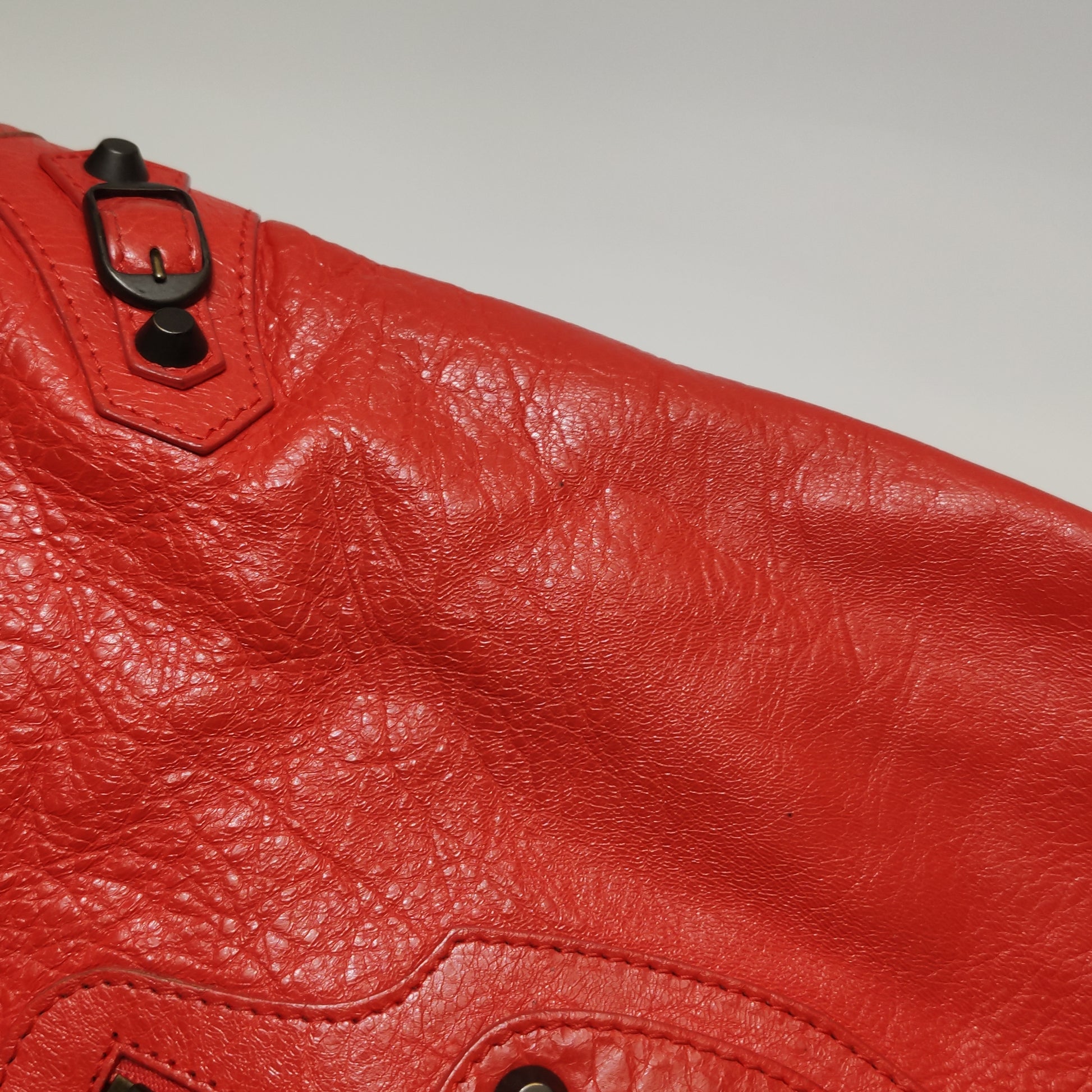Balenciaga Classic Giant City Medium Bright Red