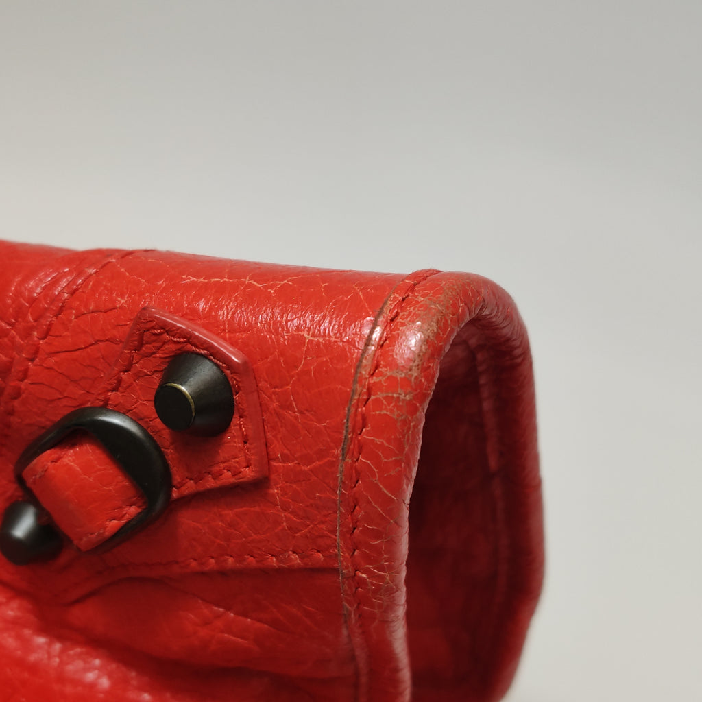 Balenciaga Classic Giant City Medium Bright Red
