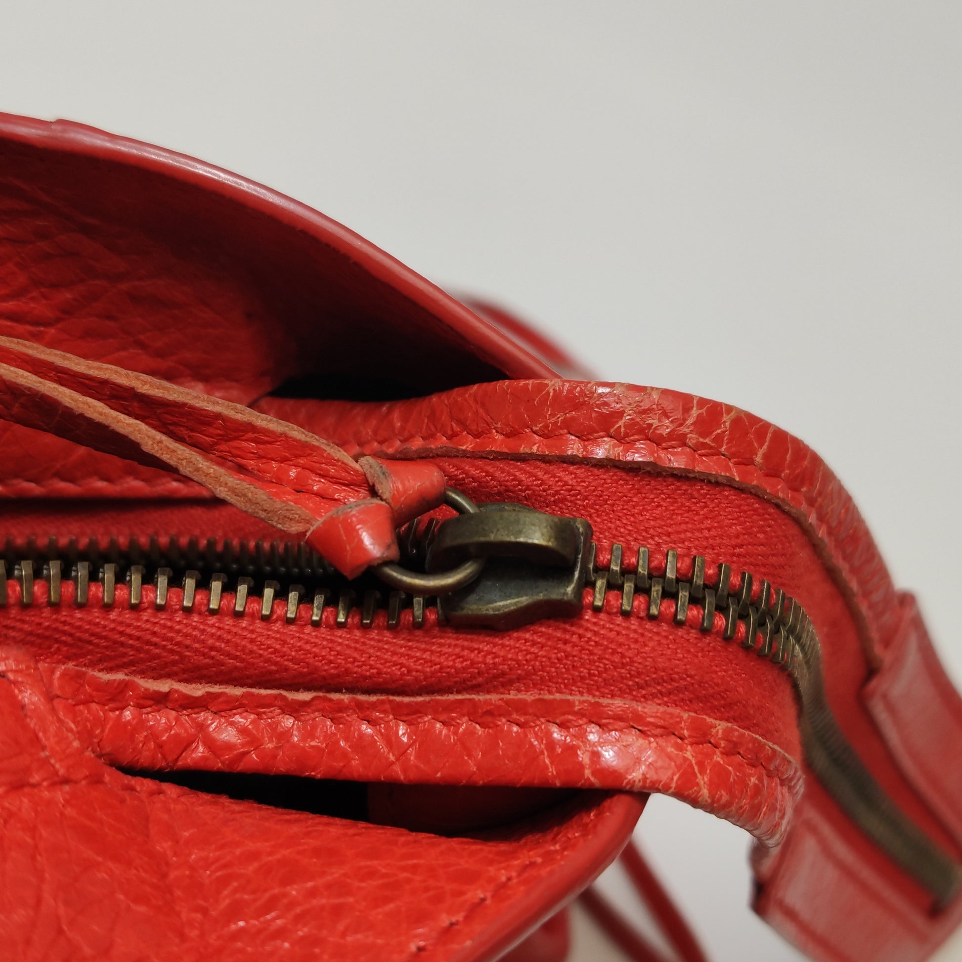 Balenciaga Classic Giant City Medium Bright Red