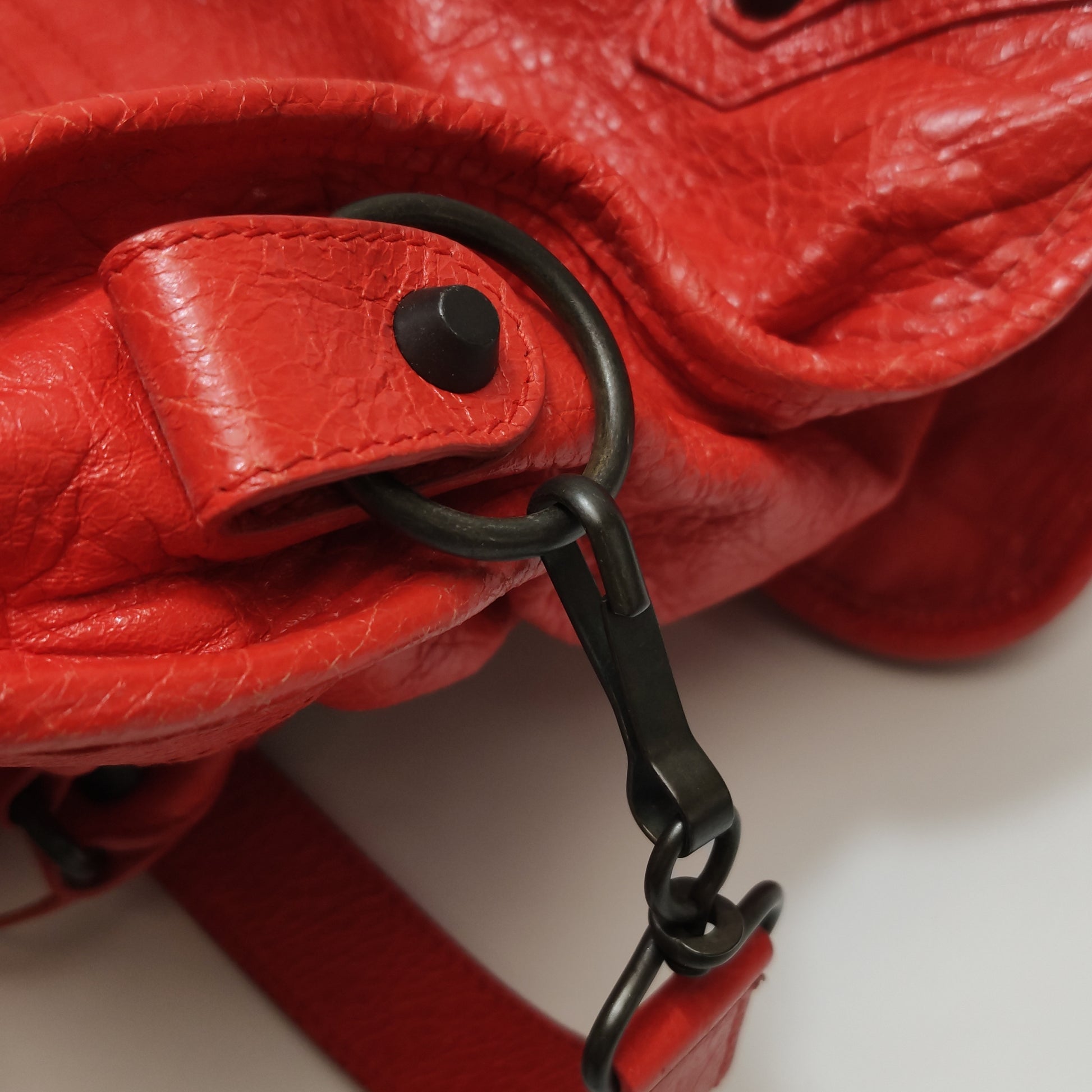 Balenciaga Classic Giant City Medium Bright Red