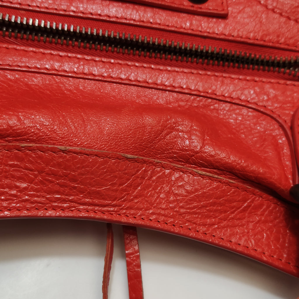 Balenciaga Classic Giant City Medium Bright Red