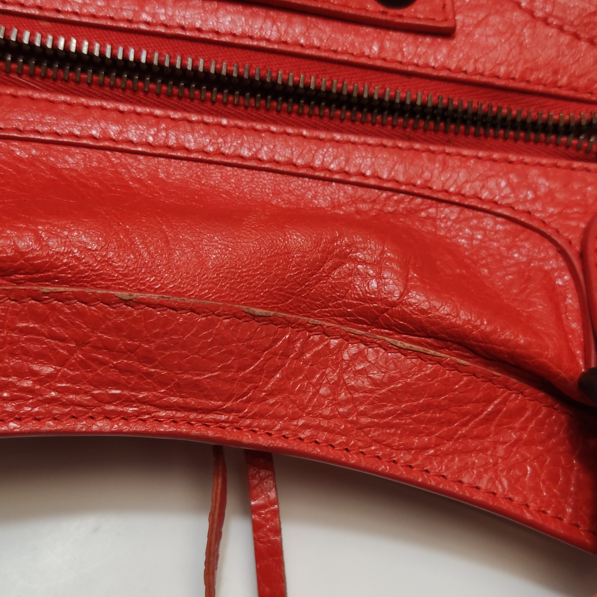 Balenciaga Classic Giant City Medium Bright Red