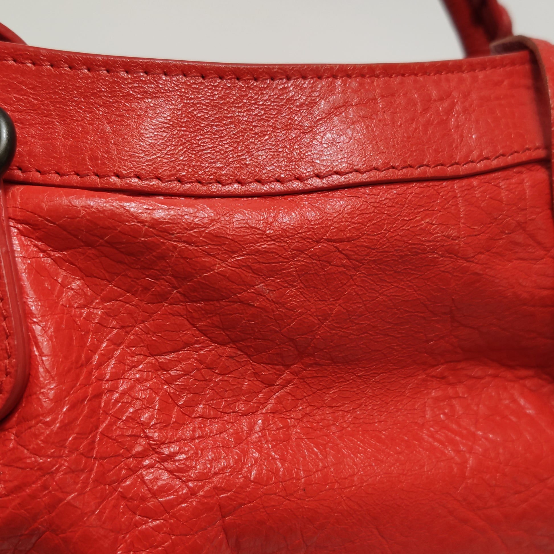 Balenciaga Classic Giant City Medium Bright Red
