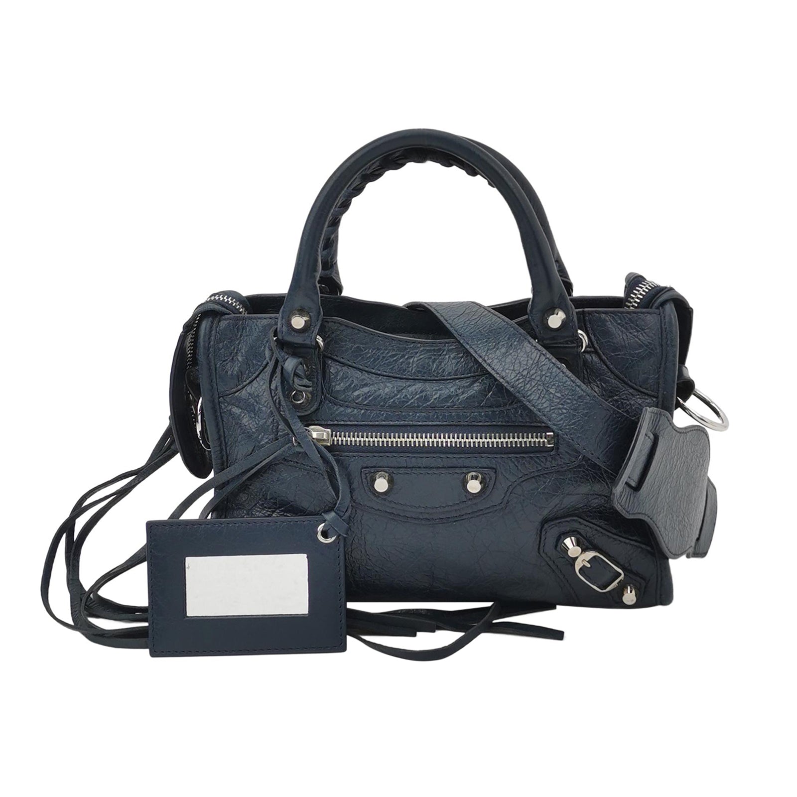 Balenciaga Classic City Mini Dark Blue