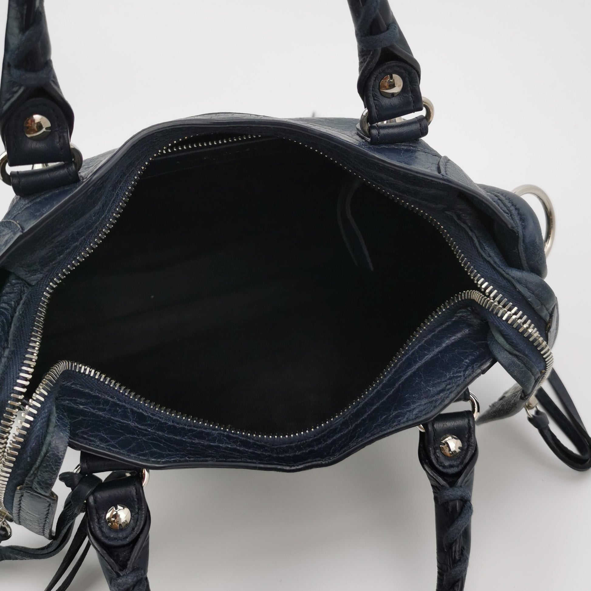 Balenciaga Classic City Mini Dark Blue
