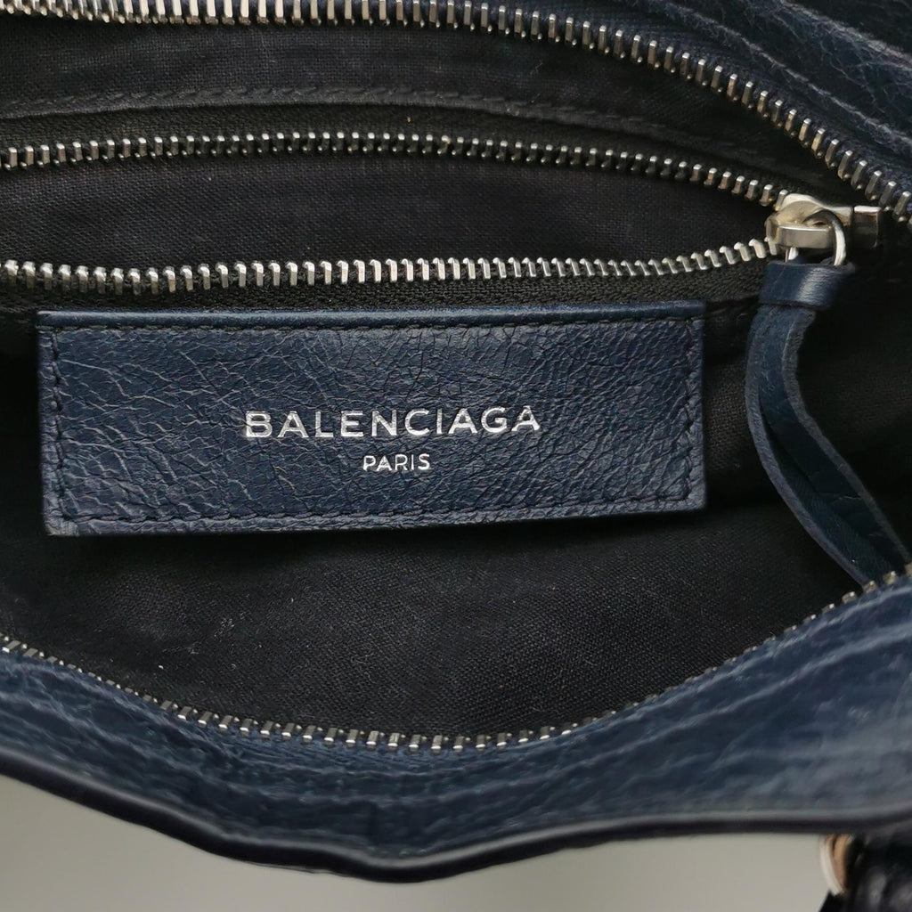 Balenciaga Classic City Mini Dark Blue